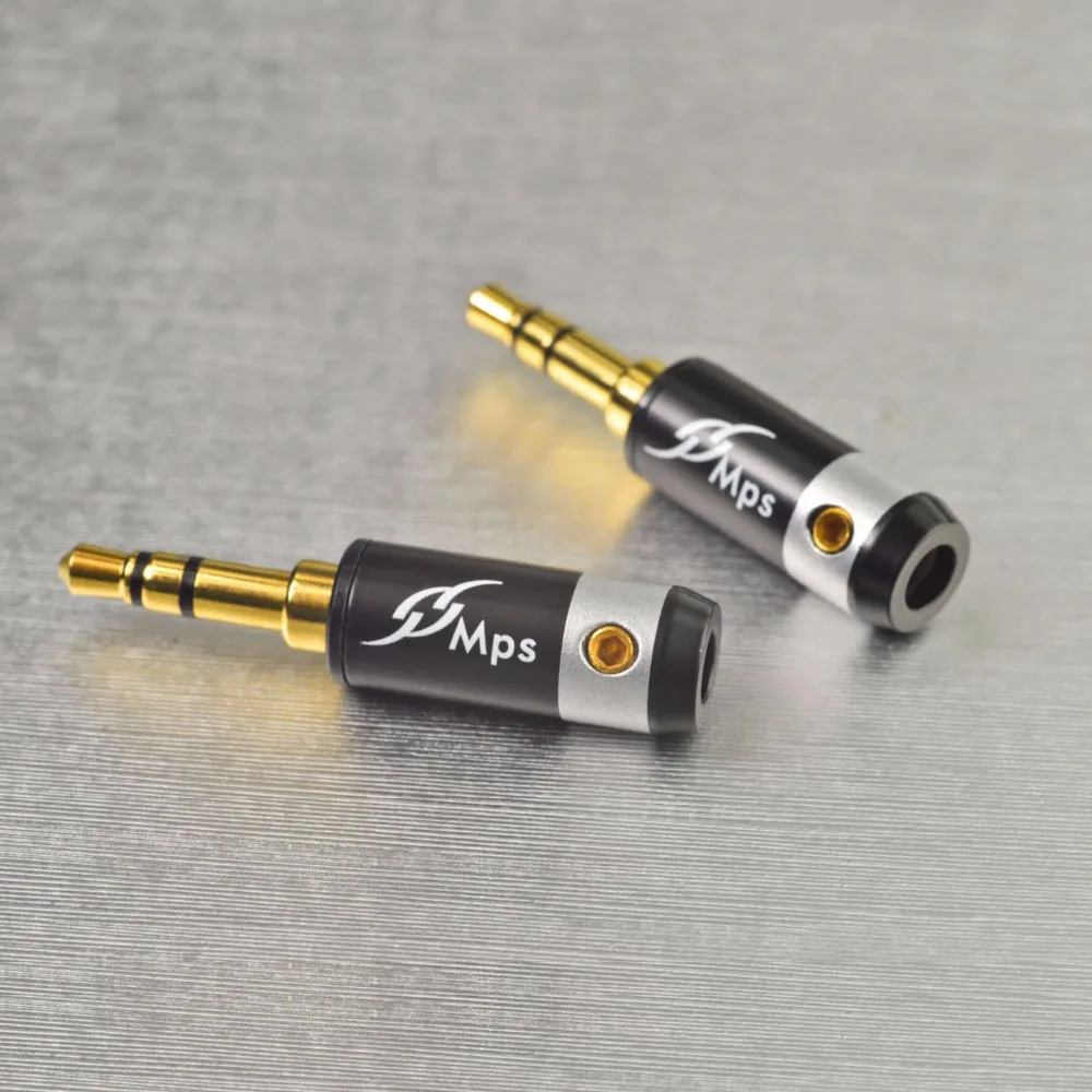 MPS Eagle-4S 3 Poles 3.5MM Jack PLUG Pure Brass 24K Gold-Plated Headphone Male Plug For Mobile Phone Ipad laptop 1PC/LOT
MPS Eagle-4S 3 Poles 3.5MM Jack PLUG Pure Brass 24K Gold-Plated Headphone Male Plug For Mobile Phone Ipad laptop 1PC/LOT