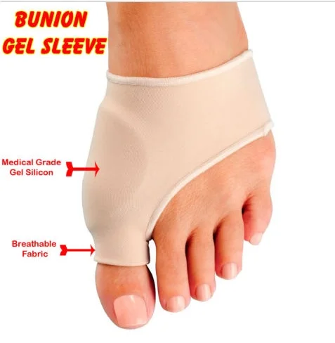 1 Pair Foot Bunion Sleeve Big Toe Silicone Gel Pad Metatarsal Joint Pain Support hallux valgus feet care tool
1 Pair Foot Bunion Sleeve Big Toe Silicone Gel Pad Metatarsal Joint Pain Support hallux valgus feet care tool