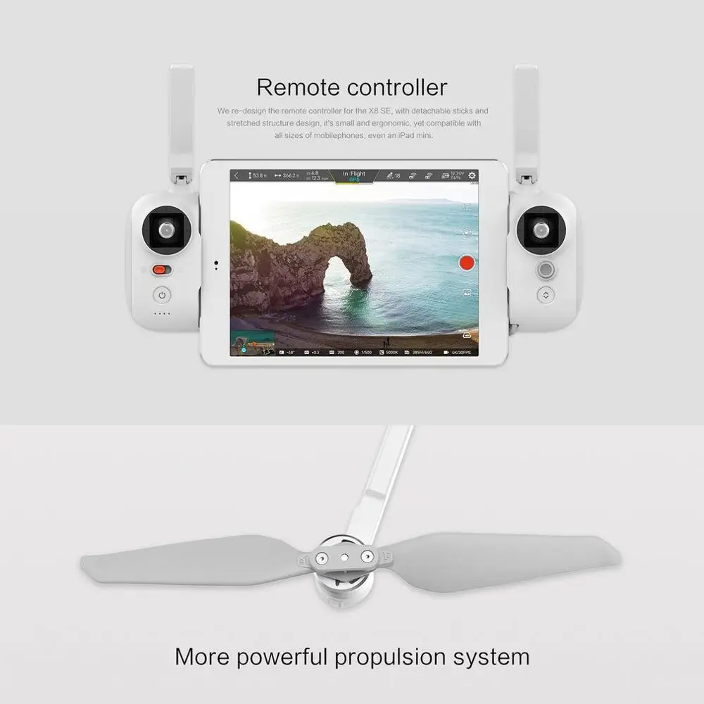 Exquisite X8 SE 5KM FPV RC Drone With 3-axis Gimbal 4K Camera GPS 33mins Long Flight Time RC Drone Aircraft RTF
Exquisite X8 SE 5KM FPV RC Drone With 3-axis Gimbal 4K Camera GPS 33mins Long Flight Time RC Drone Aircraft RTF