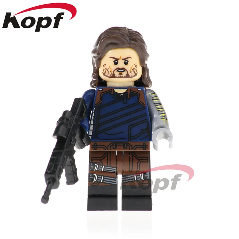 Single Sale Super Heroes Winter Soldier Infinity War Figures Scarlet Witch Bruce Banner Building Blocks Toys for children XH 868
Single Sale Super Heroes Winter Soldier Infinity War Figures Scarlet Witch Bruce Banner Building Blocks Toys for children XH 868