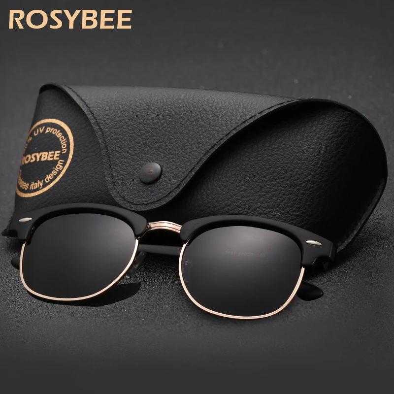 ROSYBEE UV400 Polarized Sunglasses men women Classic cool retro Sun glasses Coating man Driving Shades fashion male oculos
ROSYBEE UV400 Polarized Sunglasses men women Classic cool retro Sun glasses Coating man Driving Shades fashion male oculos