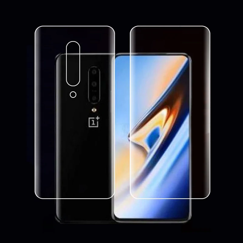 Ultra-thin Front Back Transparent Full Cover Soft Hydrogel Film For Oneplus 7 7 Pro Screen Protector Soft Protective Film
Ultra-thin Front Back Transparent Full Cover Soft Hydrogel Film For Oneplus 7 7 Pro Screen Protector Soft Protective Film