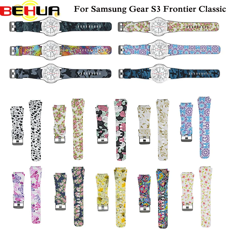 Watch band strap For Samsung Galaxy 46mm straps Replacement Wristband 22mm Band for Samsung Gear S3 Frontier Classic sport bands
Watch band strap For Samsung Galaxy 46mm straps Replacement Wristband 22mm Band for Samsung Gear S3 Frontier Classic sport bands