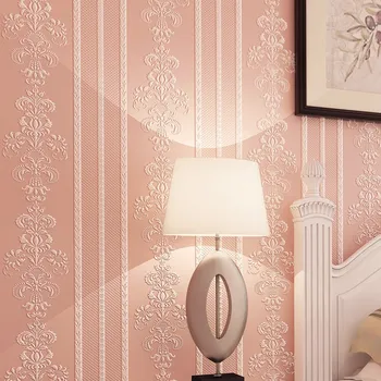 Modern warm plain living room non woven wallpaper European 3D vertical striped bedroom wallpaper
Modern warm plain living room non woven wallpaper European 3D vertical striped bedroom wallpaper
