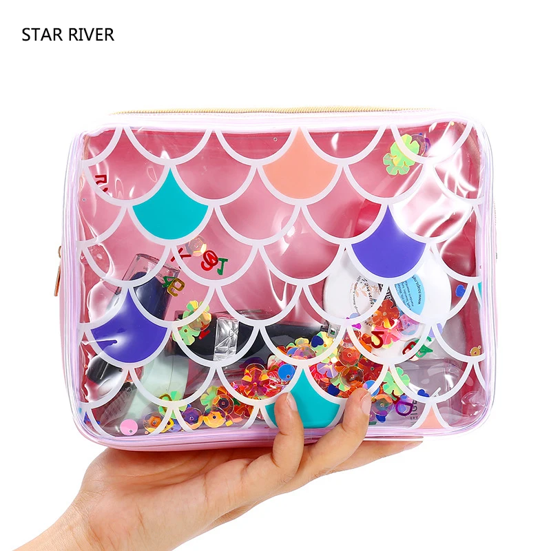 Portable Mermaid PVC Make Up Bags Cosmetic Case Maleta De Maquiagem Bags Storage Pouch Travel Makeup Bag Large Capacity
Portable Mermaid PVC Make Up Bags Cosmetic Case Maleta De Maquiagem Bags Storage Pouch Travel Makeup Bag Large Capacity