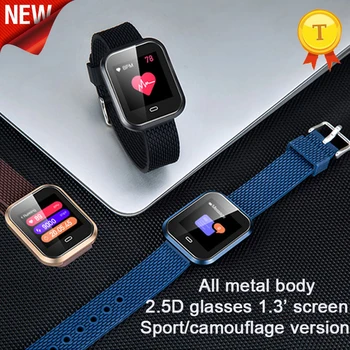 Motion color smart sports metal bracelet with 2.5D glasses 1.3 inch big screen Blood Pressure Heart Rate Monitor photo control 
Motion color smart sports metal bracelet with 2.5D glasses 1.3 inch big screen Blood Pressure Heart Rate Monitor photo control