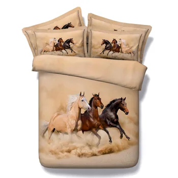 New 3D animal horse king full double bedclothes pillowcase queen duvet cover set king size bedding set 100%cotton blanket cover 
New 3D animal horse king full double bedclothes pillowcase queen duvet cover set king size bedding set 100%cotton blanket cover