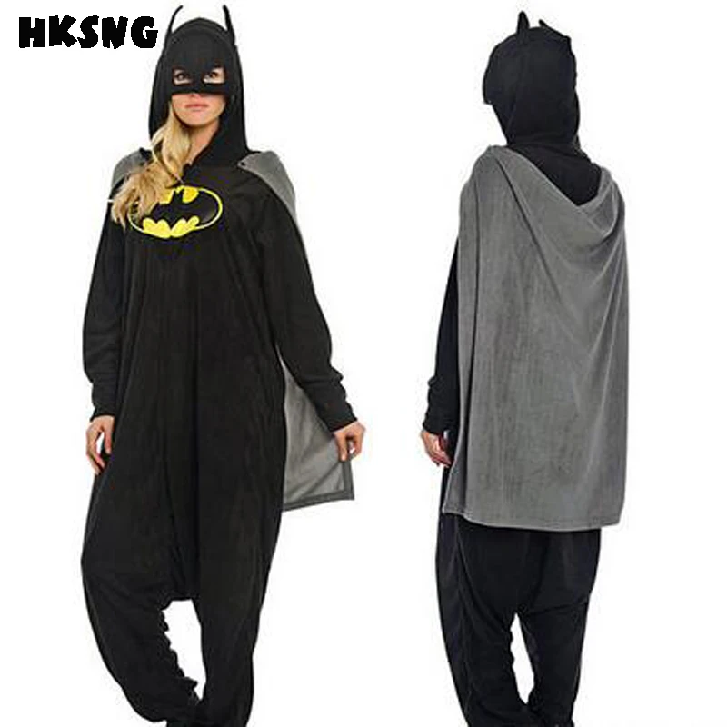 HKSNG High Quality SA Quality Unisex Adult Winter Batman Kigurumi Pajamas Onesies Cosplay Costume With Glasses
HKSNG High Quality SA Quality Unisex Adult Winter Batman Kigurumi Pajamas Onesies Cosplay Costume With Glasses