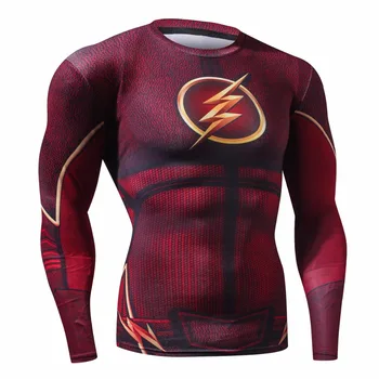 Rashguard Men Brand Clothing Fashion Compression Shirt Flash Cosplay Costume Quick Dry Fitness Clothing 3d Print Tshirt
Rashguard Men Brand Clothing Fashion Compression Shirt Flash Cosplay Costume Quick Dry Fitness Clothing 3d Print Tshirt
