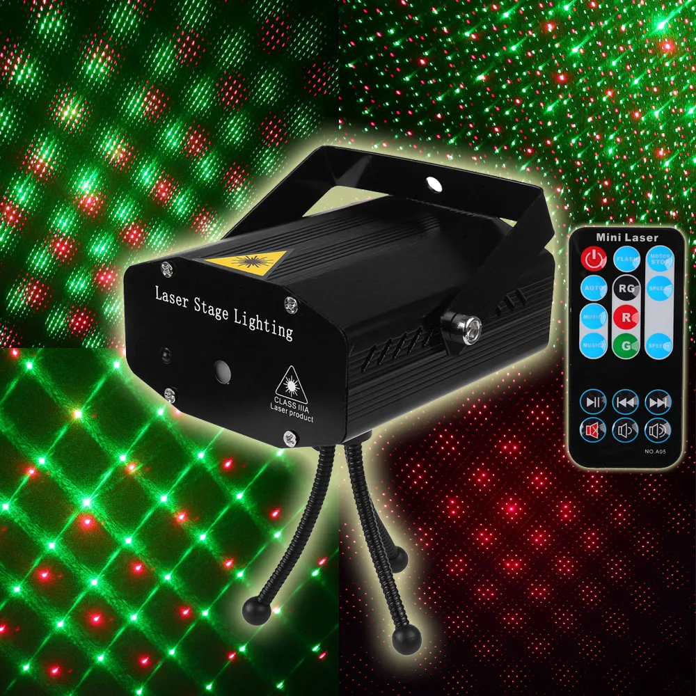 DJ Laser Light Par Led Stage Light Laser Disco Lamp christmas laser projector controller Remote Stage Lamp Show Party Lighting
DJ Laser Light Par Led Stage Light Laser Disco Lamp christmas laser projector controller Remote Stage Lamp Show Party Lighting