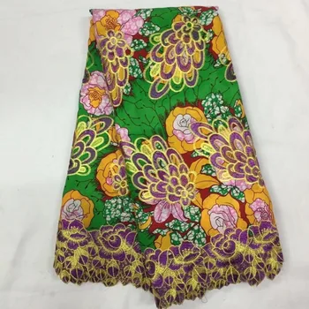 African wax embroideried lace fabrics with stone beads guipure/High quality Ankara Wax Lace fabrics for Nigeria Party!O-1969
African wax embroideried lace fabrics with stone beads guipure/High quality Ankara Wax Lace fabrics for Nigeria Party!O-1969