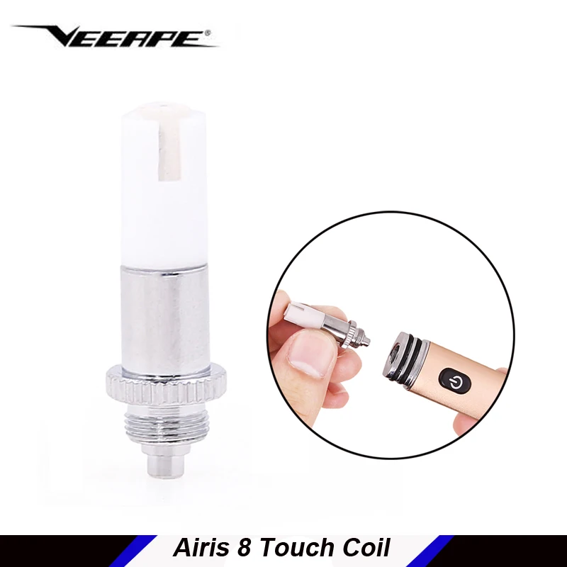 Original veeape Airistech airis 8 Touch Coil replacement core heads for Airistech airis 8 Dual Quartz Heating Airistech coils
Original veeape Airistech airis 8 Touch Coil replacement core heads for Airistech airis 8 Dual Quartz Heating Airistech coils