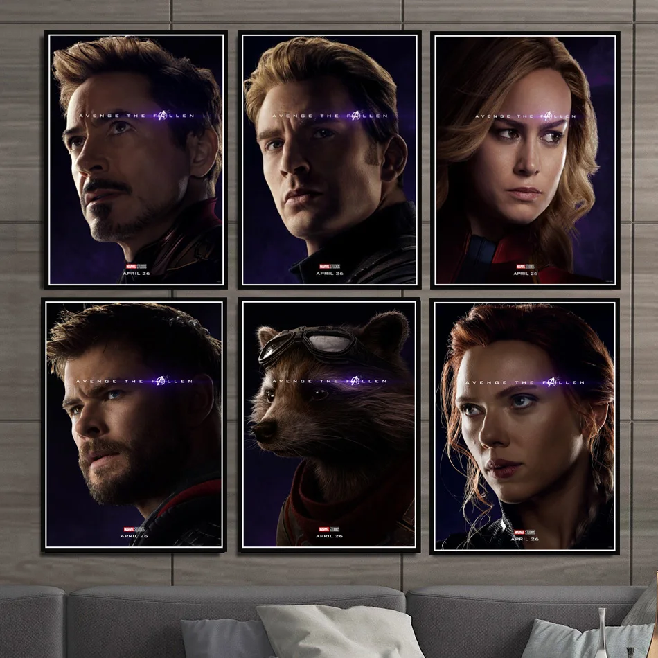 Poster And Prints Avengers EndGame Marvel Movie Characters Iron Man Thor Art Painting Wall Pictures For Living Room Home Decor
Poster And Prints Avengers EndGame Marvel Movie Characters Iron Man Thor Art Painting Wall Pictures For Living Room Home Decor