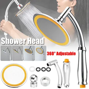 6 Inch High Pressure 360° Adjustable Shower Head Rainfall Shower SPA Water Saving Rain Handheld Shower Bathroom Shower Head
6 Inch High Pressure 360° Adjustable Shower Head Rainfall Shower SPA Water Saving Rain Handheld Shower Bathroom Shower Head