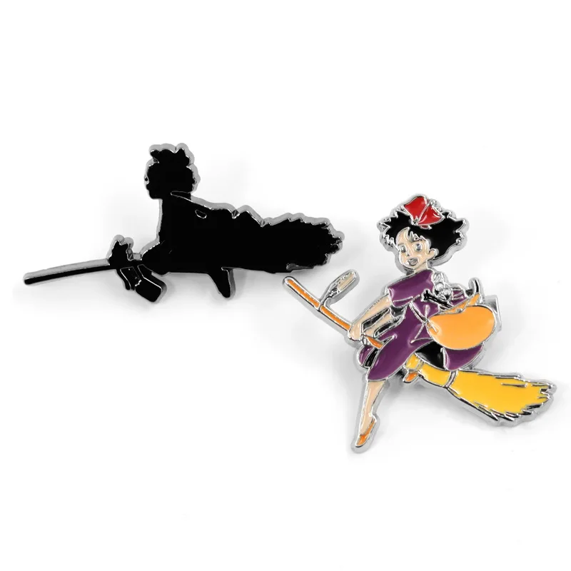 Japanese anime Kiki's Delivery Service Brooch fashion personalized novelty funny Denim Coat Shirt Pin Badge cartoon Jewelry gift
Japanese anime Kiki's Delivery Service Brooch fashion personalized novelty funny Denim Coat Shirt Pin Badge cartoon Jewelry gift