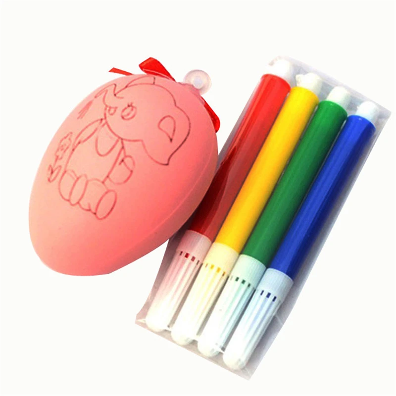 New Arrival Water Color Pen Egg Kids DIY Painting Color Egg Toy Easter Egg Education Toys Great Gift For Children Christmas 20#
New Arrival Water Color Pen Egg Kids DIY Painting Color Egg Toy Easter Egg Education Toys Great Gift For Children Christmas 20#