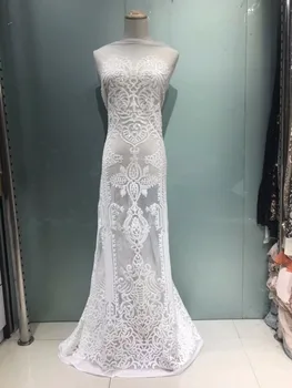 Good looking sequins tulle mesh ZH-51139 nice french lace for show/wedding/evening dress/party
Good looking sequins tulle mesh ZH-51139 nice french lace for show/wedding/evening dress/party