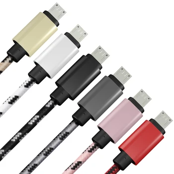 6FT micro usb cable usb fast charge nylon cord microusb Data Sync Cabel for Samsung xiaomi Huawei HTC Tablet smartphone android
6FT micro usb cable usb fast charge nylon cord microusb Data Sync Cabel for Samsung xiaomi Huawei HTC Tablet smartphone android