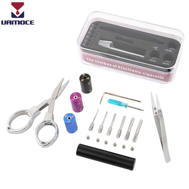 VAMOCE Magic Stick Coil Jig Kit Vape Scissor Ceramic Tweezers Heating Wire Wick Tool For DIY RDA RBA Atomizer mod
VAMOCE Magic Stick Coil Jig Kit Vape Scissor Ceramic Tweezers Heating Wire Wick Tool For DIY RDA RBA Atomizer mod
