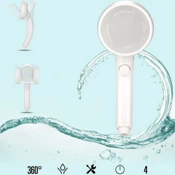 ABS Pressurized shower watering With Switch Handheld High Pressure Head Plating Adjustment Water Flow Shower
ABS Pressurized shower watering With Switch Handheld High Pressure Head Plating Adjustment Water Flow Shower