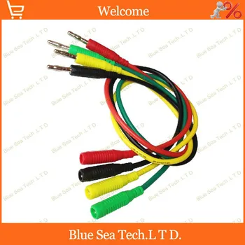 4pcs 1M female to male 4mm banana plug test line,Patch Cord,test leads,CATIII 1KV/32A,customizable 0.5/1.5/2M Free Shipping
4pcs 1M female to male 4mm banana plug test line,Patch Cord,test leads,CATIII 1KV/32A,customizable 0.5/1.5/2M Free Shipping