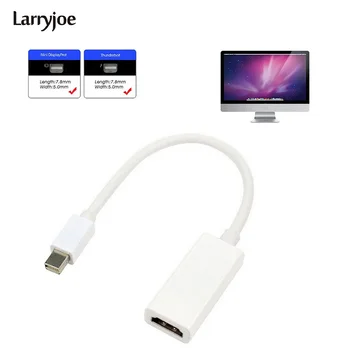 Larryjoe 50 pieces Thunderbolt Mini DisplayPort Display Port DP to HDMI Adapter Cable For Apple Mac Macbook Pro Air
Larryjoe 50 pieces Thunderbolt Mini DisplayPort Display Port DP to HDMI Adapter Cable For Apple Mac Macbook Pro Air