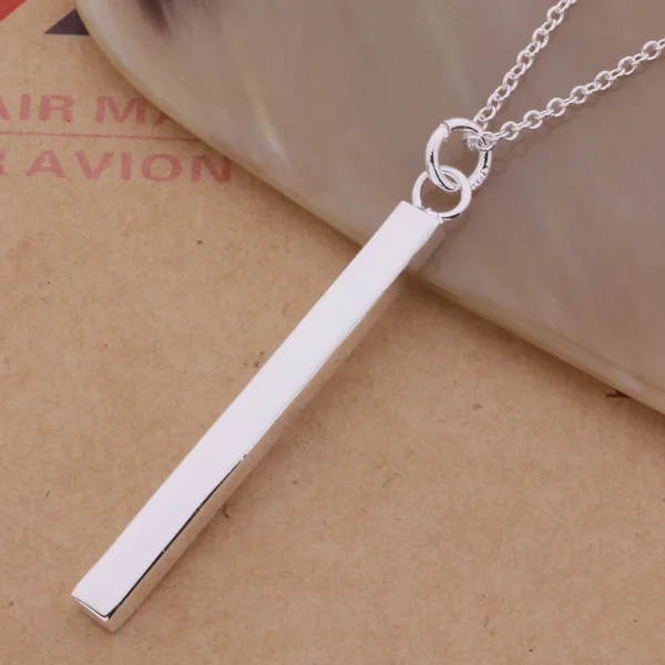 AN286 Hot 925 sterling silver Necklace 925 silver fashion jewelry pendant Straight pendant /gmyapefa arkajira
AN286 Hot 925 sterling silver Necklace 925 silver fashion jewelry pendant Straight pendant /gmyapefa arkajira