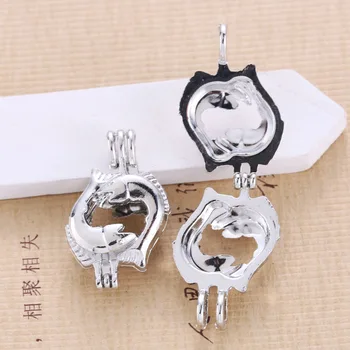 5pcs Bright Love Fish Cage Pendant Jewelry Aroma Diffuser Making Necklace For Felt Ball Fun Gift
5pcs Bright Love Fish Cage Pendant Jewelry Aroma Diffuser Making Necklace For Felt Ball Fun Gift