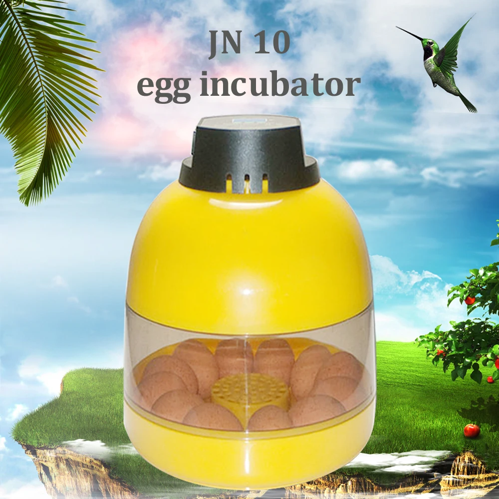 Automatic 10 Egg Incubator Digital Clear Hatchers Machine LED Electric Mini Household Poultry Hatchery Brooder Easy to Observe
Automatic 10 Egg Incubator Digital Clear Hatchers Machine LED Electric Mini Household Poultry Hatchery Brooder Easy to Observe