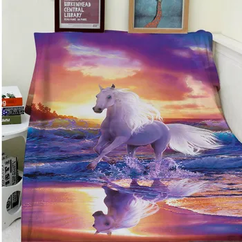 Blanket Comfort Warmth Soft Plush Easy Care Machine Wash Running Horse Colorful Sofa Bed Throw Kid Adult Warm Blanket
Blanket Comfort Warmth Soft Plush Easy Care Machine Wash Running Horse Colorful Sofa Bed Throw Kid Adult Warm Blanket