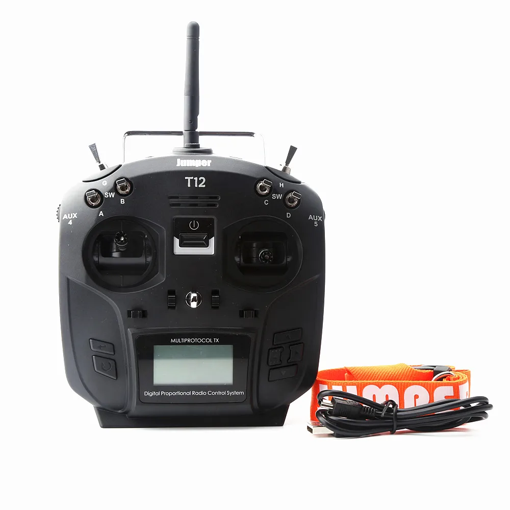 Model 1/2 Jumper T12 Plus Multi-protocol Radio Transmitter w/ JP4-in-1 RF Module Hall Sensor Gimbal for RC Airplane Racing Drone
Model 1/2 Jumper T12 Plus Multi-protocol Radio Transmitter w/ JP4-in-1 RF Module Hall Sensor Gimbal for RC Airplane Racing Drone