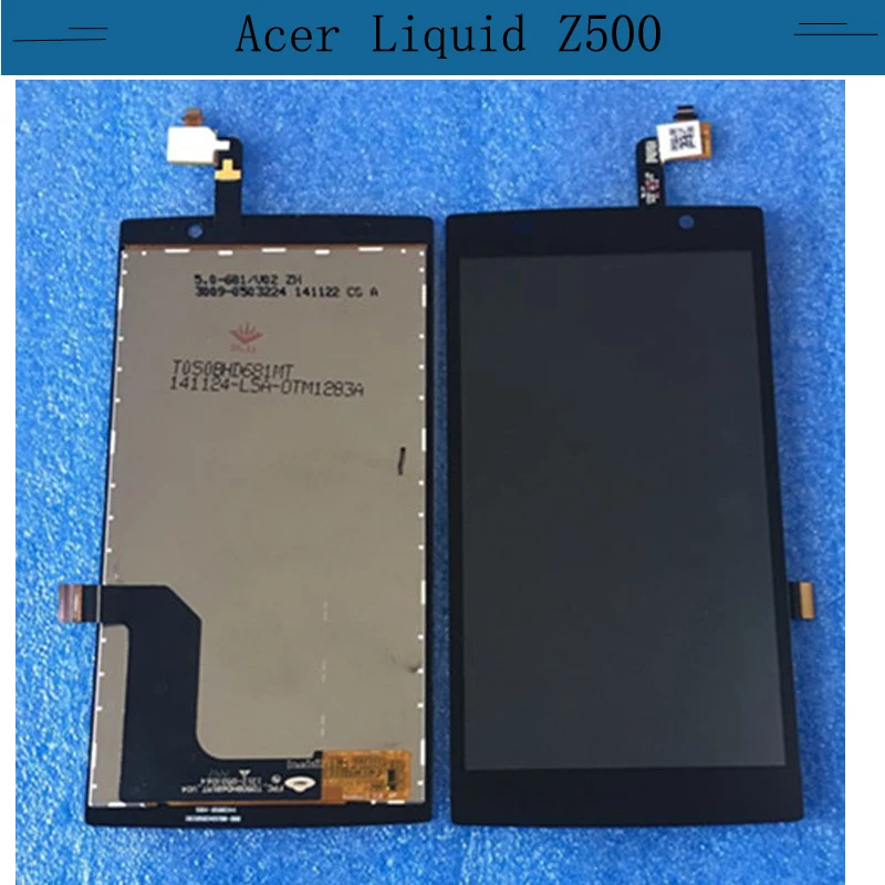 For 5.0" Acer Liquid Z500 LCD screen Display+Touch panel Digitizer Black for Acer Liquid Z500 diaplay
For 5.0" Acer Liquid Z500 LCD screen Display+Touch panel Digitizer Black for Acer Liquid Z500 diaplay