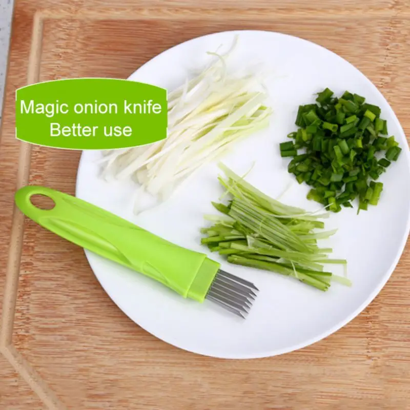 Vegetable Slicer Machine magic shredded green onion knife/cutting Onions Cut Cutter Device Kitchen Cooking Tools
Vegetable Slicer Machine magic shredded green onion knife/cutting Onions Cut Cutter Device Kitchen Cooking Tools