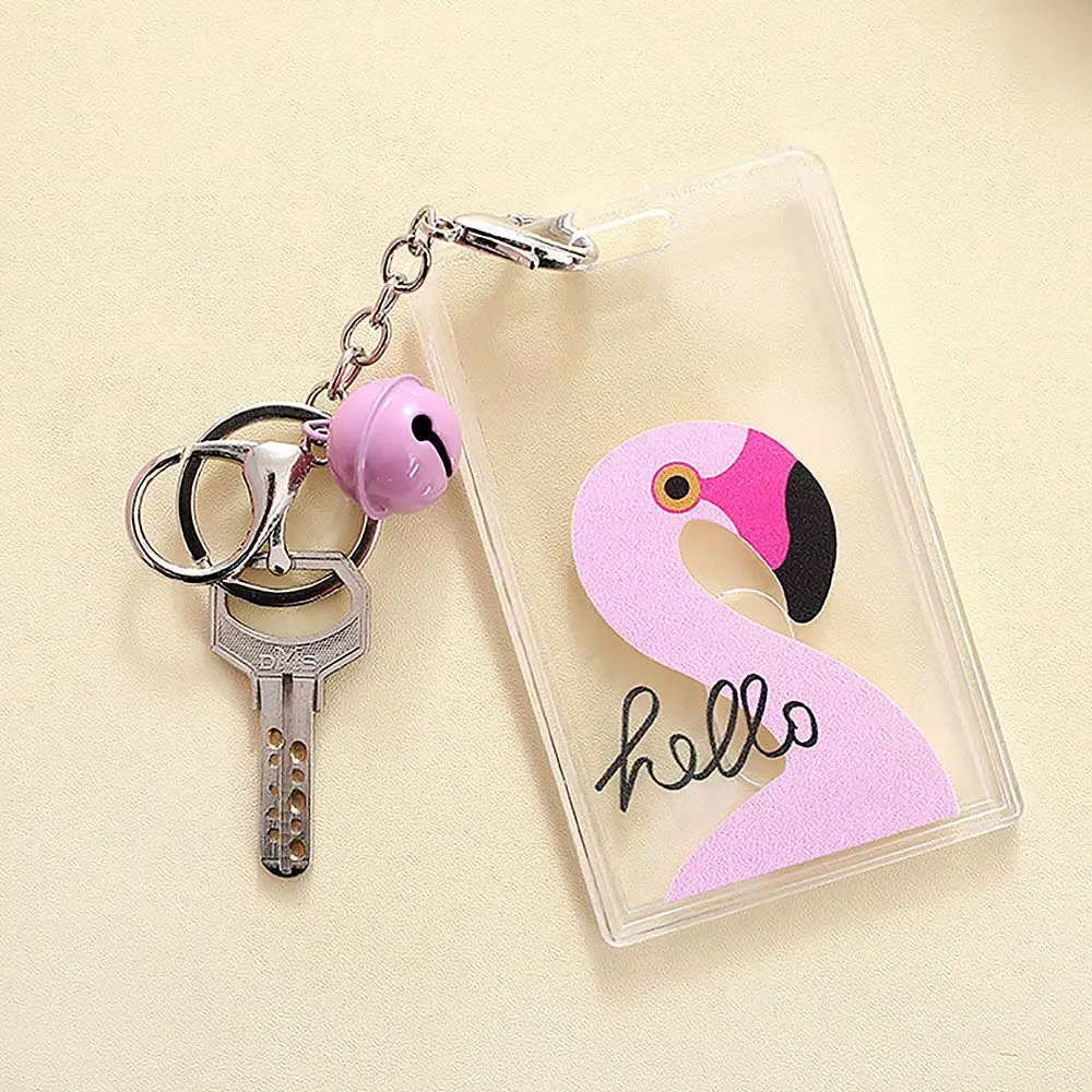 Flamingo Card Holder Key Chain Bank Credit Card Cover Bus ID Card Holder Storage Case Cute Stationery School Office Supplies
Flamingo Card Holder Key Chain Bank Credit Card Cover Bus ID Card Holder Storage Case Cute Stationery School Office Supplies