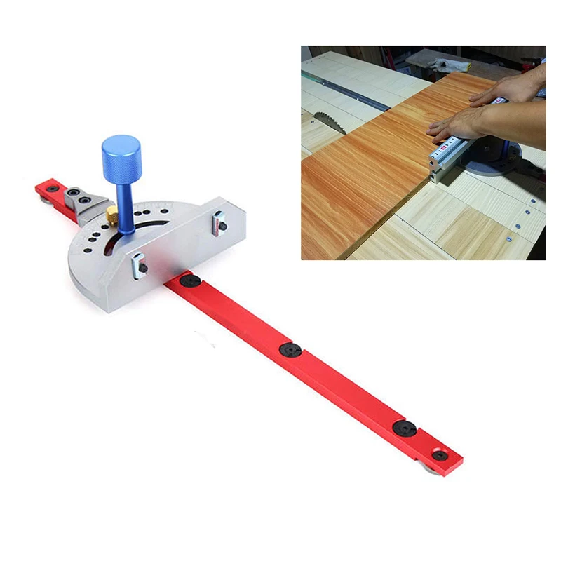 Standard Aluminium Miter Gauge Wood Working Tool For Bandsaw Table Saw Router Angle Miter Gauge Guide Fence Machinery Parts
Standard Aluminium Miter Gauge Wood Working Tool For Bandsaw Table Saw Router Angle Miter Gauge Guide Fence Machinery Parts