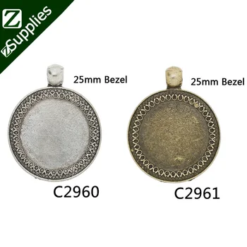 10PCS 25mm Round Zinc Alloy Cameo Cabochon Base Setting Pendants,fit 25mm cabochons
10PCS 25mm Round Zinc Alloy Cameo Cabochon Base Setting Pendants,fit 25mm cabochons
