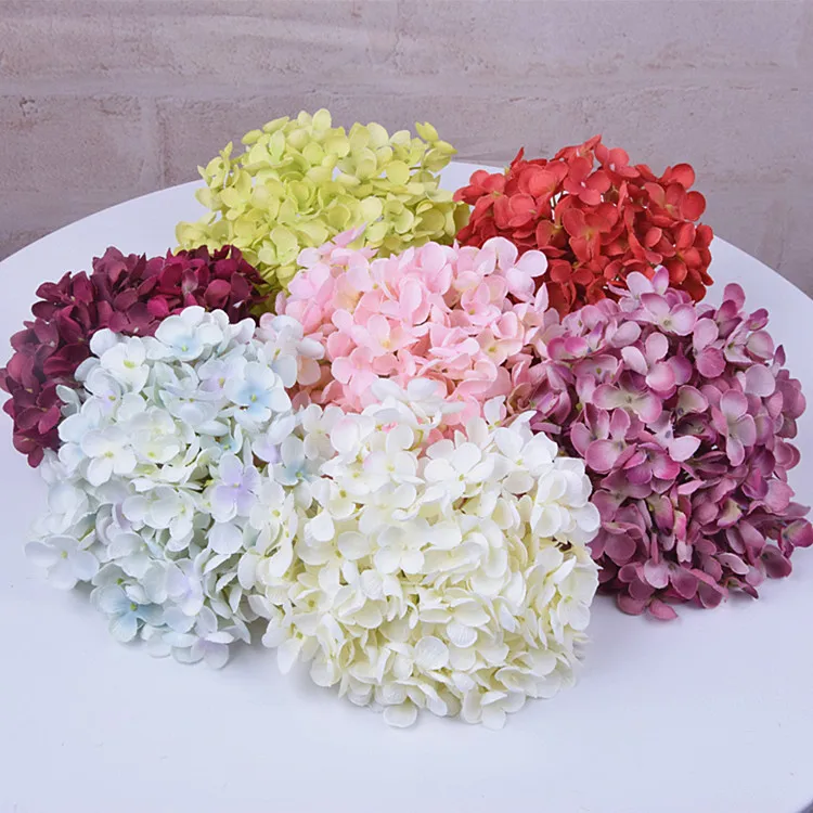 Artificial Hydrangea Flower Heads Silk Large Flower DIY Wedding Home Handmade Retro Window Decoration
Artificial Hydrangea Flower Heads Silk Large Flower DIY Wedding Home Handmade Retro Window Decoration