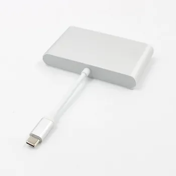 4 In 1 USB C USB-C To 4K HDMI RJ45 Gigabit Ethernet USB 3.1 Type C PortHub Adapter
4 In 1 USB C USB-C To 4K HDMI RJ45 Gigabit Ethernet USB 3.1 Type C PortHub Adapter