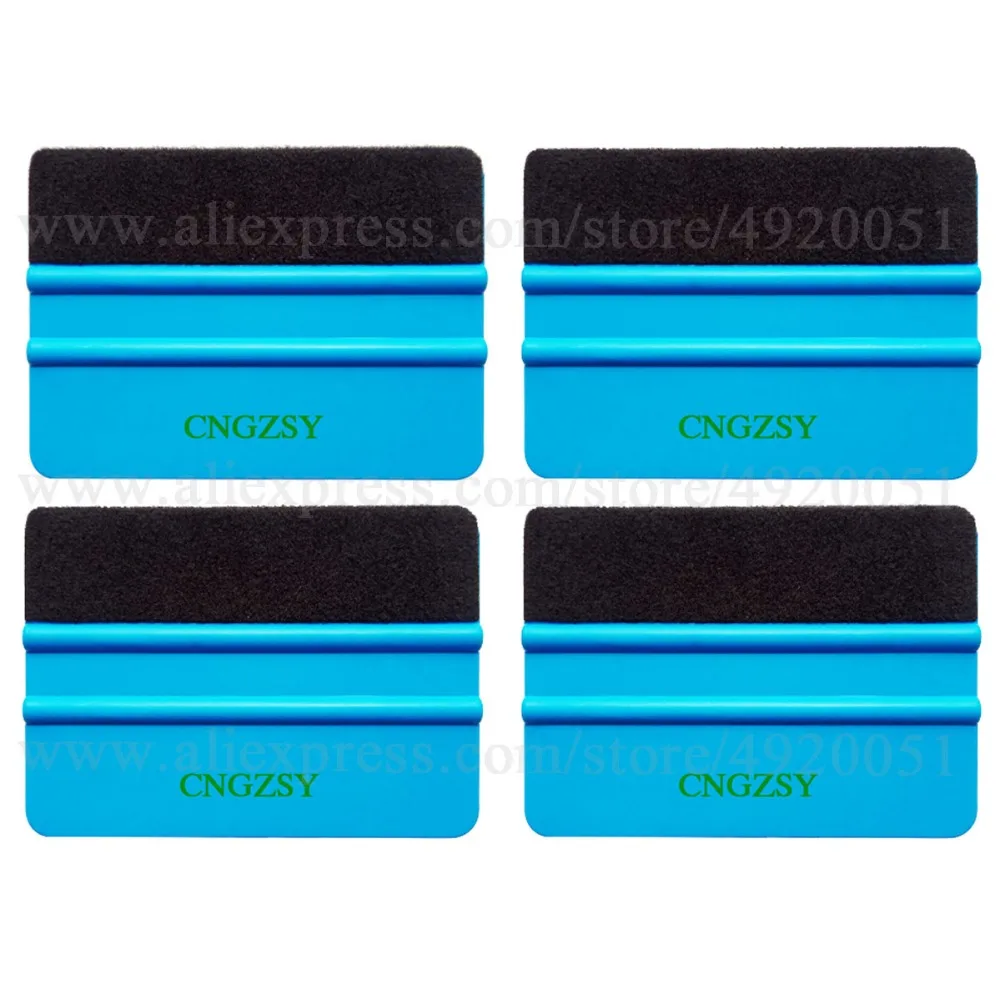 4pcs Rectangle Durable Handheld Blue Vinyl Film Wrapping Car Sticker Squeegee Decal Wrap Applicator Soft Felt Edge Scraper 4A02
4pcs Rectangle Durable Handheld Blue Vinyl Film Wrapping Car Sticker Squeegee Decal Wrap Applicator Soft Felt Edge Scraper 4A02