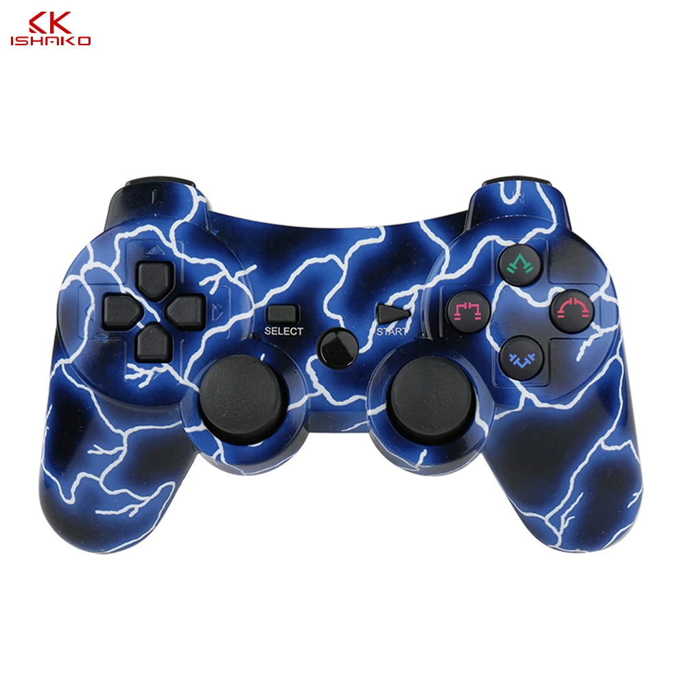 For PS3 Controller Wireless Double Shock Bluetooth Gamepad Gaming Controller For Playstation 3 with Charger Cable Joystick
For PS3 Controller Wireless Double Shock Bluetooth Gamepad Gaming Controller For Playstation 3 with Charger Cable Joystick