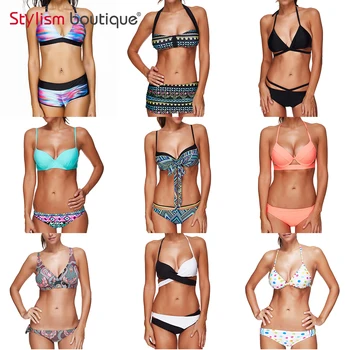 Sexy Bandage Bikinis Push Up Swimwear Vintage Women Swimsuit Brazilian Bikini Set 2018 Summer Printed Bathing Suit Biquini
Sexy Bandage Bikinis Push Up Swimwear Vintage Women Swimsuit Brazilian Bikini Set 2018 Summer Printed Bathing Suit Biquini