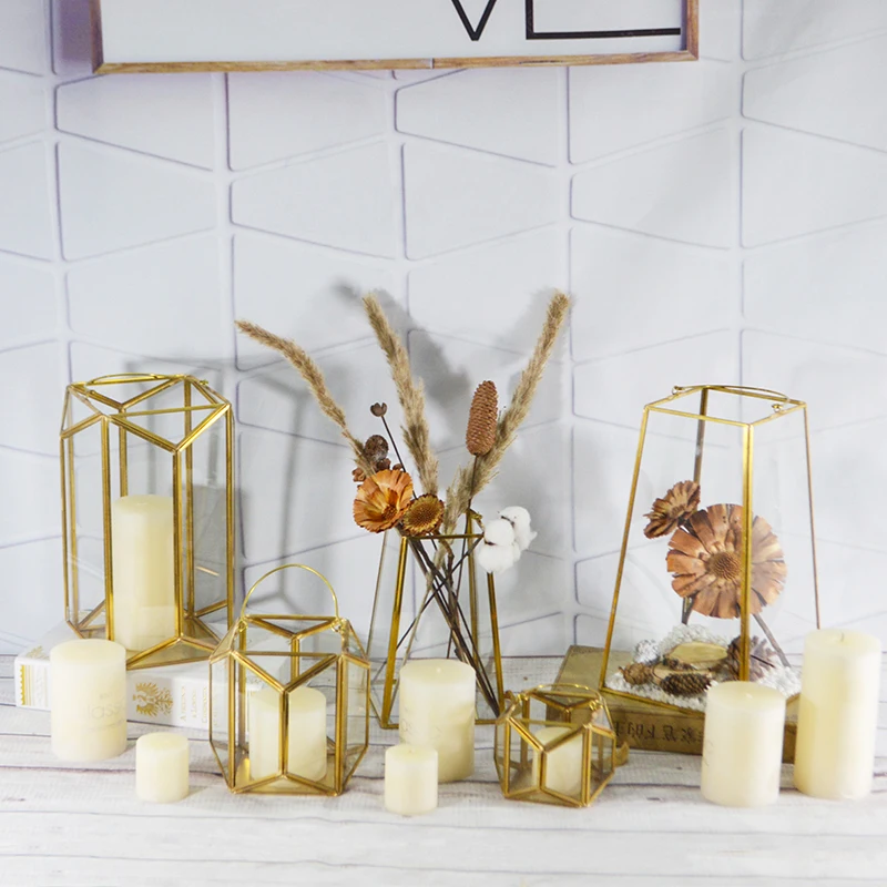Europe Handmade Golden glass Candle Holder Candlestick Tealight Hanging Lantern Wedding Christmas Home Decoration
Europe Handmade Golden glass Candle Holder Candlestick Tealight Hanging Lantern Wedding Christmas Home Decoration