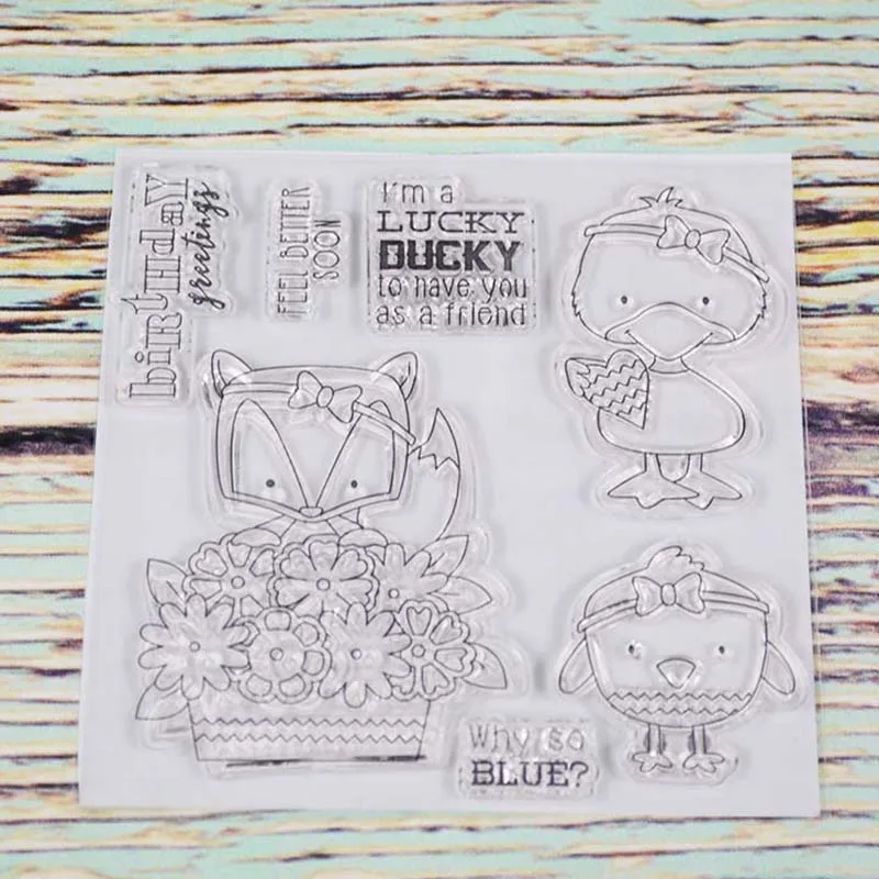 I am a lucky duck Birthday party transparent clear stamp for DIY Scrapbooking/Card Making/Stamp set stationary Kids Christmas
I am a lucky duck Birthday party transparent clear stamp for DIY Scrapbooking/Card Making/Stamp set stationary Kids Christmas