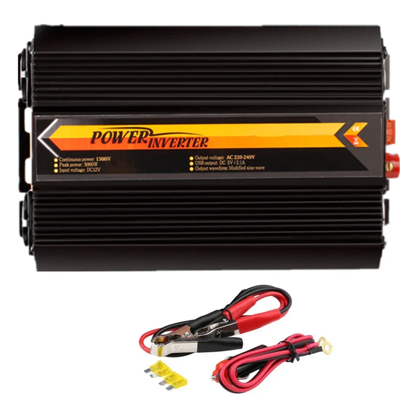2000W Power CAR DC 12V to 220V/230V Power Inverter Voltage Converter Converter Power Supply Modefied Sine Wave Solar Inverter
2000W Power CAR DC 12V to 220V/230V Power Inverter Voltage Converter Converter Power Supply Modefied Sine Wave Solar Inverter