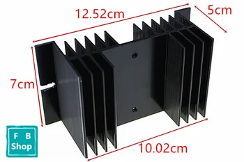SSR Aluminum Heat Sink 25A 30A Silver Tone Solid State Relay HeatSink Radiator for Single Phase SR-W
SSR Aluminum Heat Sink 25A 30A Silver Tone Solid State Relay HeatSink Radiator for Single Phase SR-W
