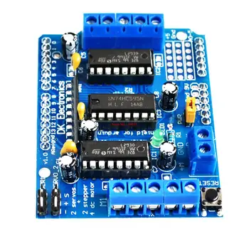 Big Discount 20pcs/lot Motor Drive Shield L293D For Duemilanove Mega / UNO, , Drop
Big Discount 20pcs/lot Motor Drive Shield L293D For Duemilanove Mega / UNO, , Drop