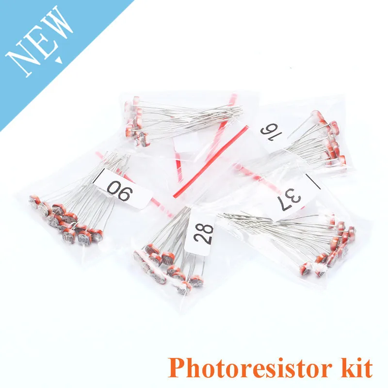 Фоторезистор LDR Фоточувствительный фотоэлектрический фоторезистор для 5506 5516 5528