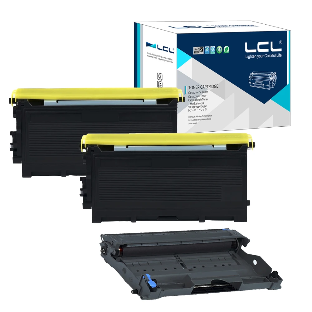 

LCL TN2025 DR2025 TN DR 2025 (3-Pack Black) Toner Cartridge Compatible for Brother HL-2040/2050/2037/2030/DCP-7025/7225N/2070
