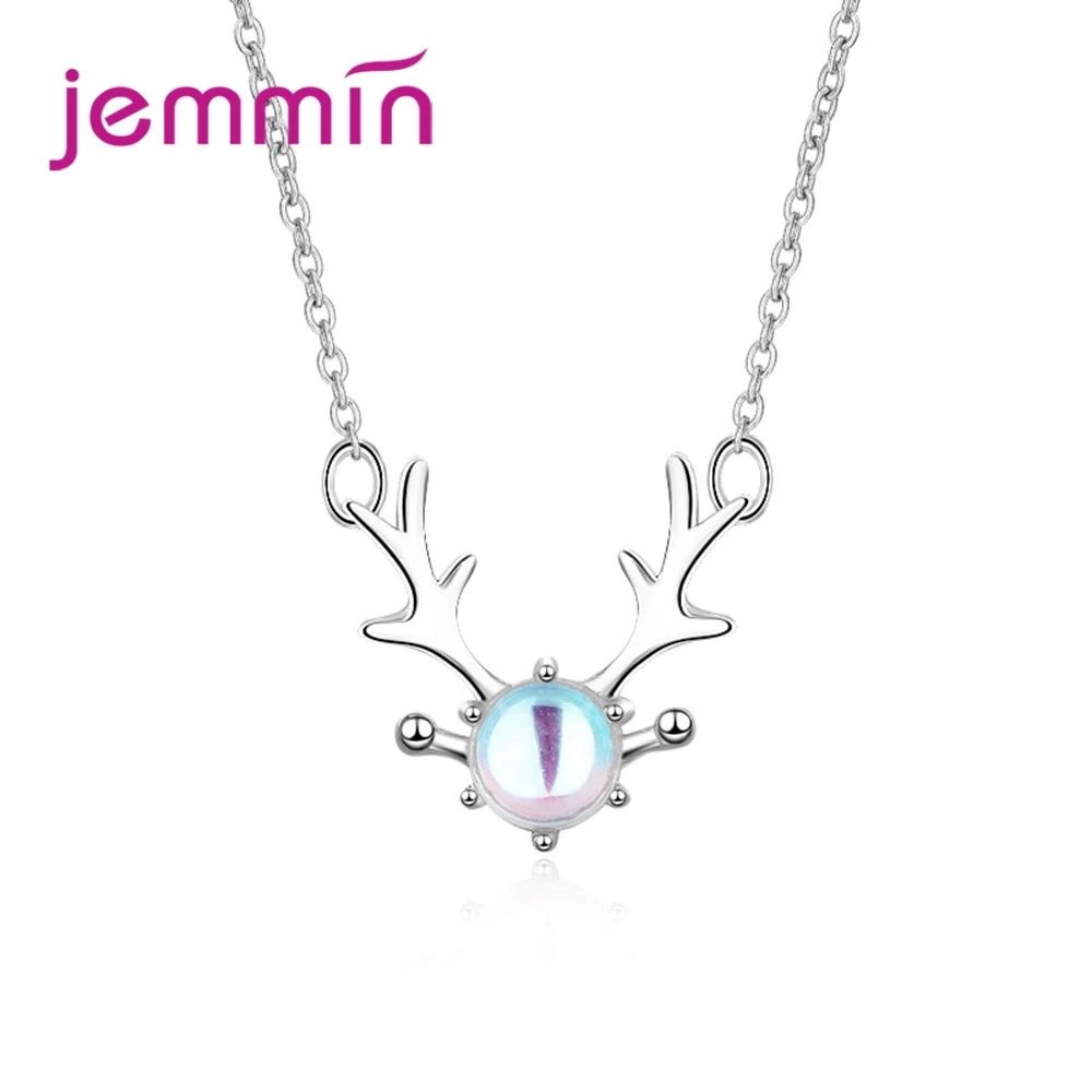 Jemmin 2019 Fashion Cute Deer Head Shape 925 Sterling Silver Necklace For Women Girls High Quality Holiday Jewelry Gift
Jemmin 2019 Fashion Cute Deer Head Shape 925 Sterling Silver Necklace For Women Girls High Quality Holiday Jewelry Gift
