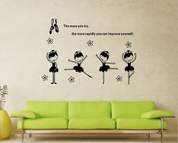 Ballet Ballerina Dance Dreaming Vinyl Wall Sticker for Kids Rooms Living Room Background Wall Decal Home Decor WA0008
Ballet Ballerina Dance Dreaming Vinyl Wall Sticker for Kids Rooms Living Room Background Wall Decal Home Decor WA0008
